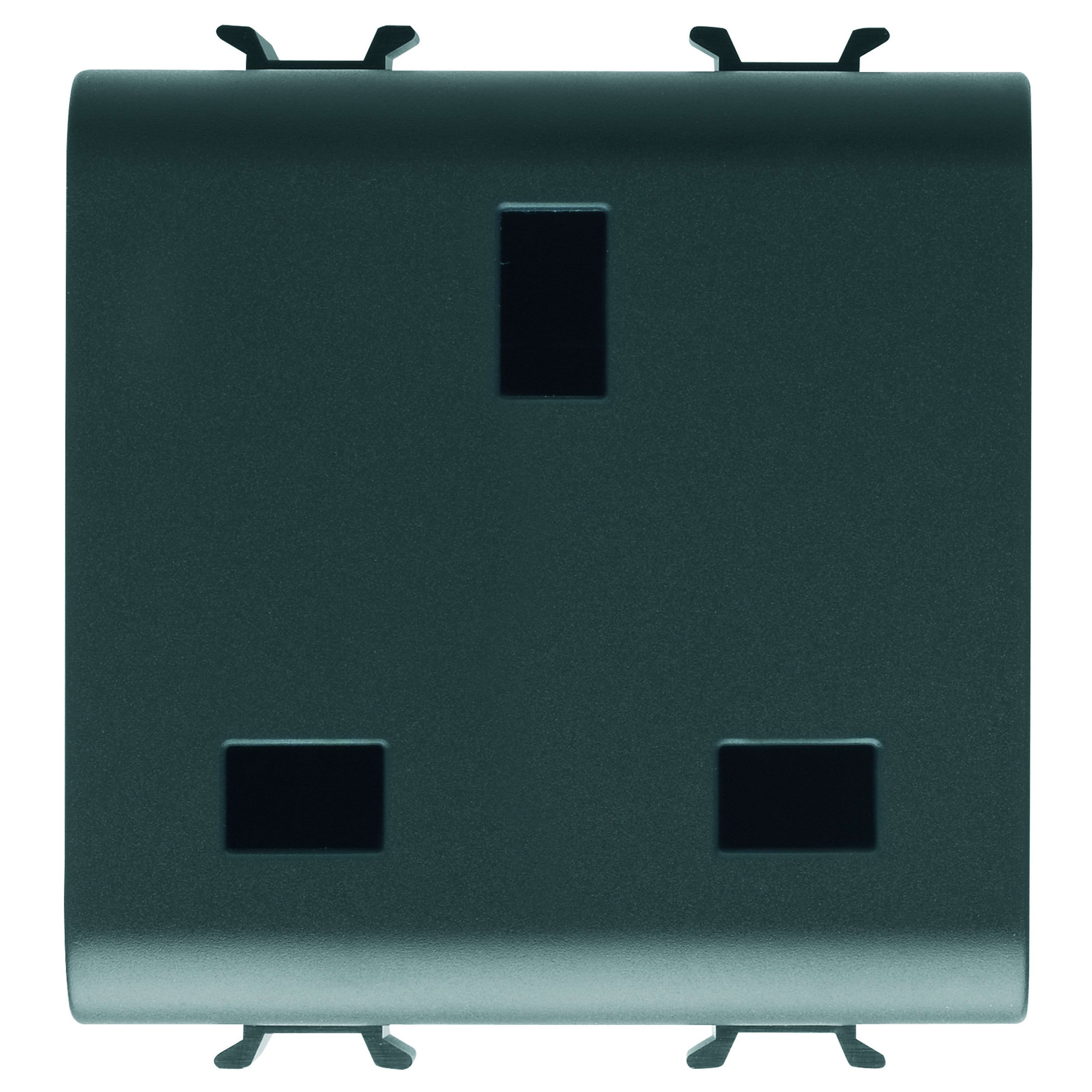 Gewiss - PRISE 2M 2 P+T 13A STD ANGLAIS NO - GW12296