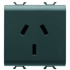 Gewiss - PRISE 2M 2 P+T 10A STD AUSTRALIEN NO