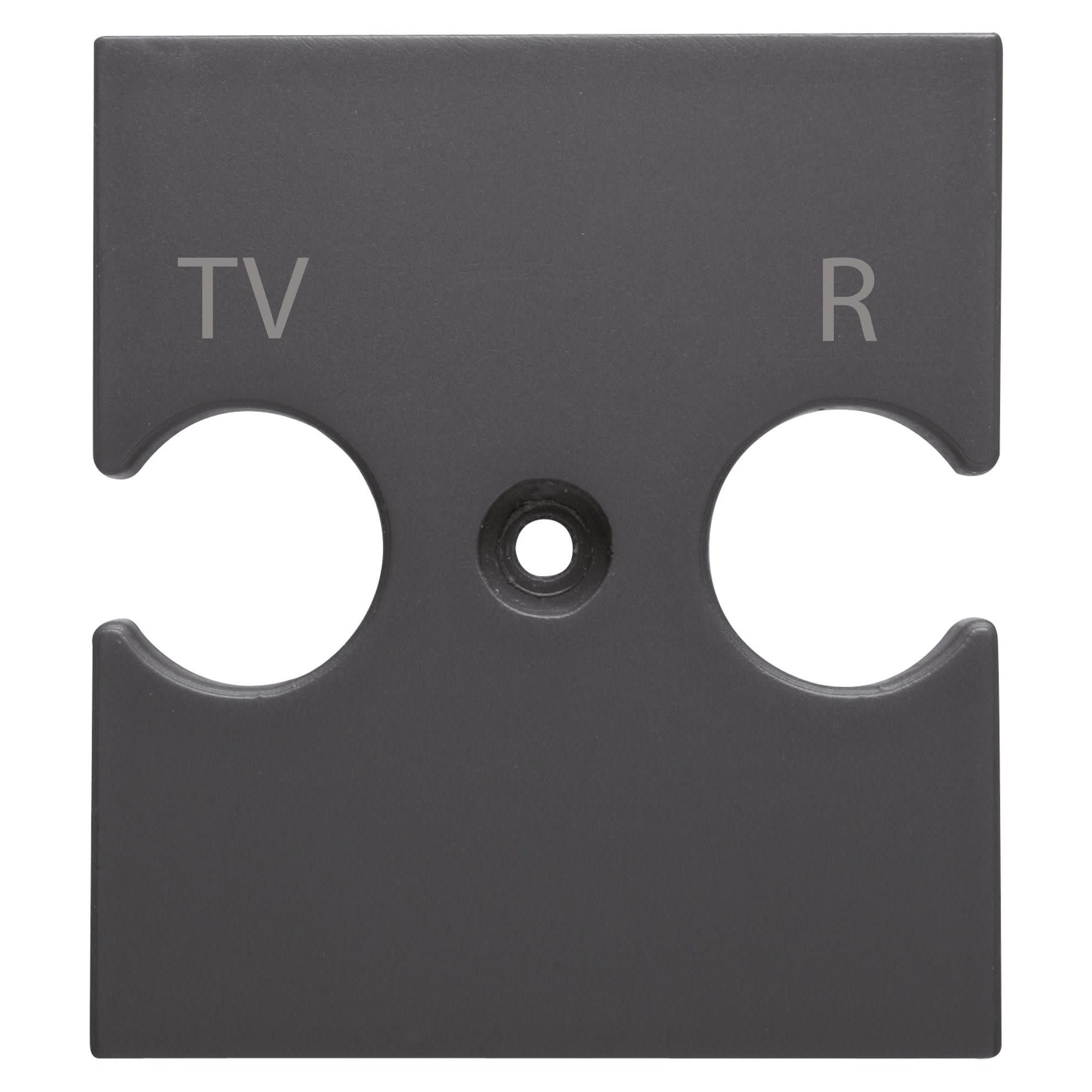 Gewiss - SUPPORT POUR PRISES TV/R CH-BK