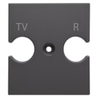 Gewiss - SUPPORT POUR PRISES TV/R CH-BK