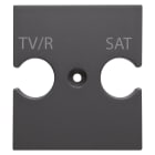 Gewiss - SUPPORT POUR PRISES TV-R-SAT CH/BK