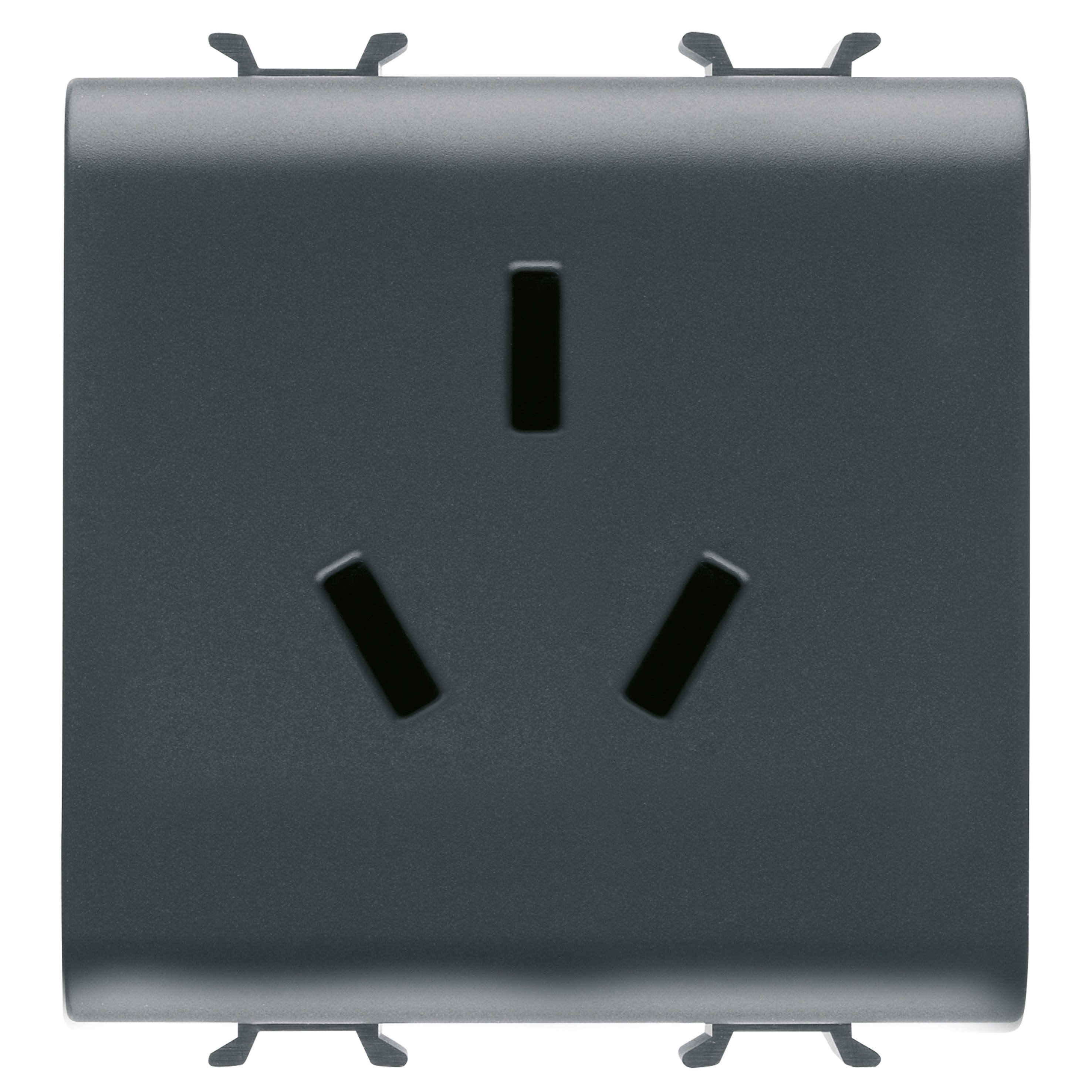 Gewiss - CHINESE STD 2P+E 10A CH/BK