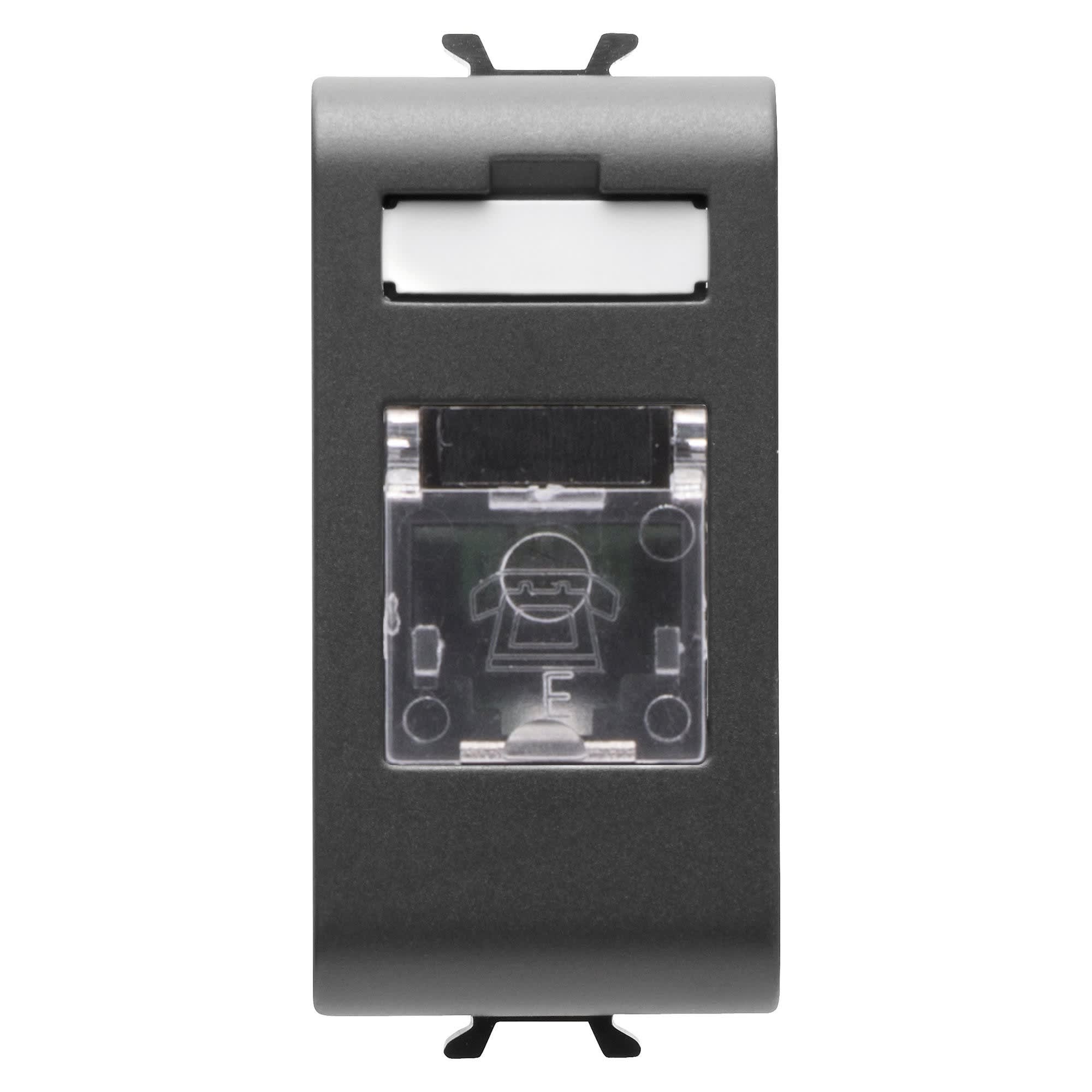 Gewiss - CONNECTEUR TELEPHONIQUE RJ11 1M NO - GW12401