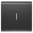 Gewiss - TOUCHE INTER. AXIAL DIFFUSEUR 2P NOIR