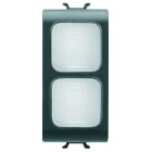 Gewiss - VOYANT DE SIGN. DOUBLE TRANSPARENT NO - GW12628