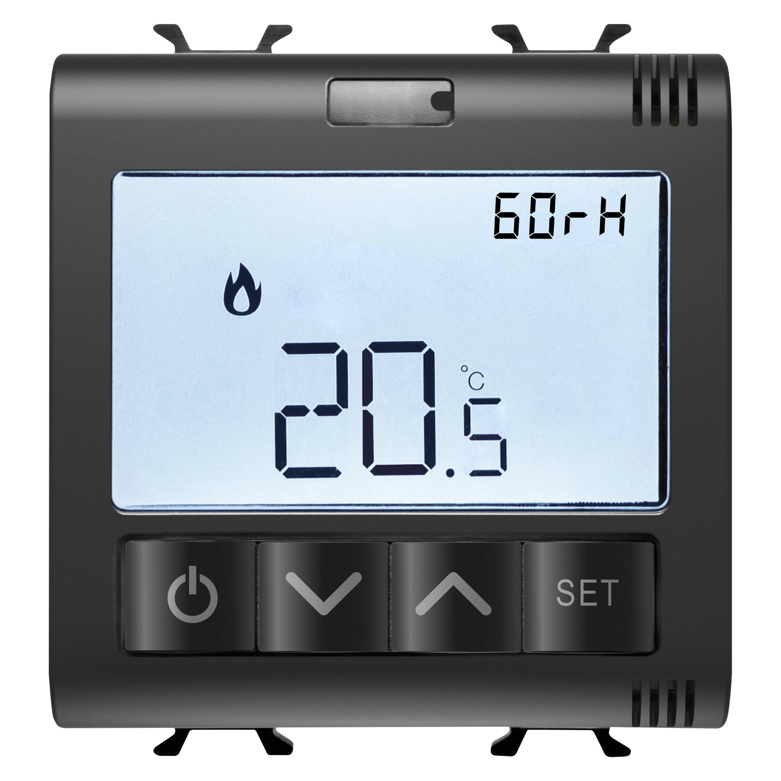 Gewiss - THERMOSTAT CON. ZIGBEE MES. D?HUM 2P NOI