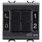 Gewiss - CLAVIER À ENCASTRER 4 CANAUX EIB NO