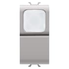 Gewiss - B-P 1M 1P NO 16A VOYANT TRANSP. BEIGE