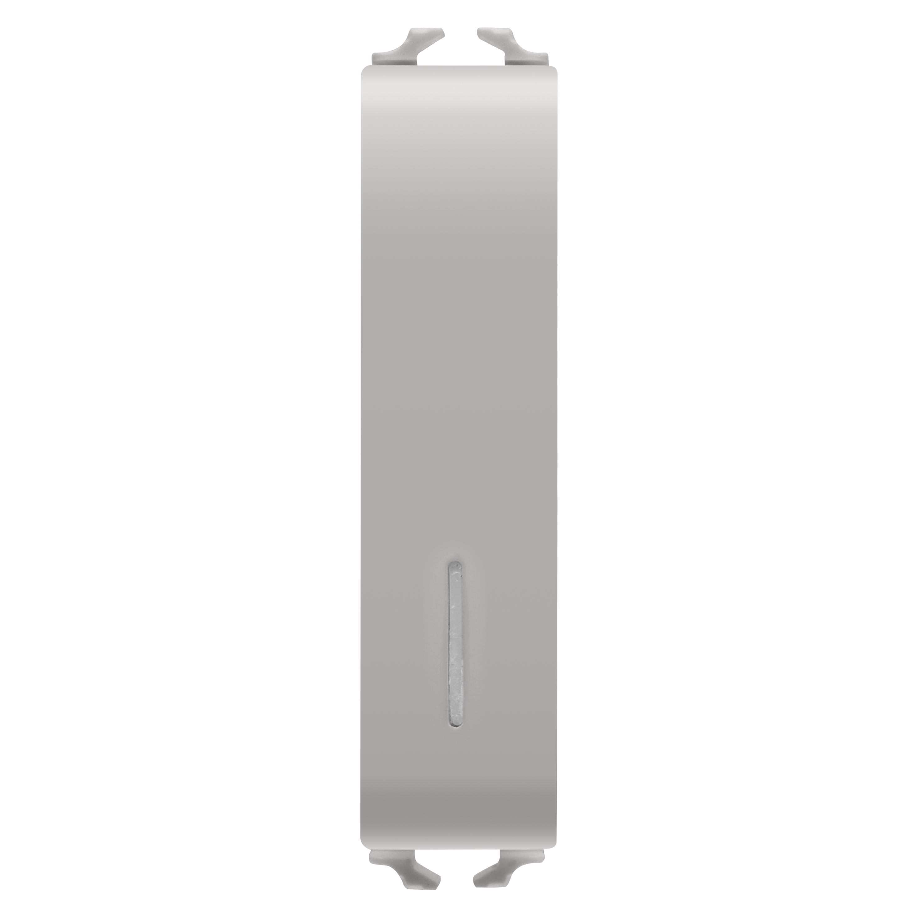 Gewiss - B-P 1/2M 1P NO 10A LUM. LOC. BEIGE