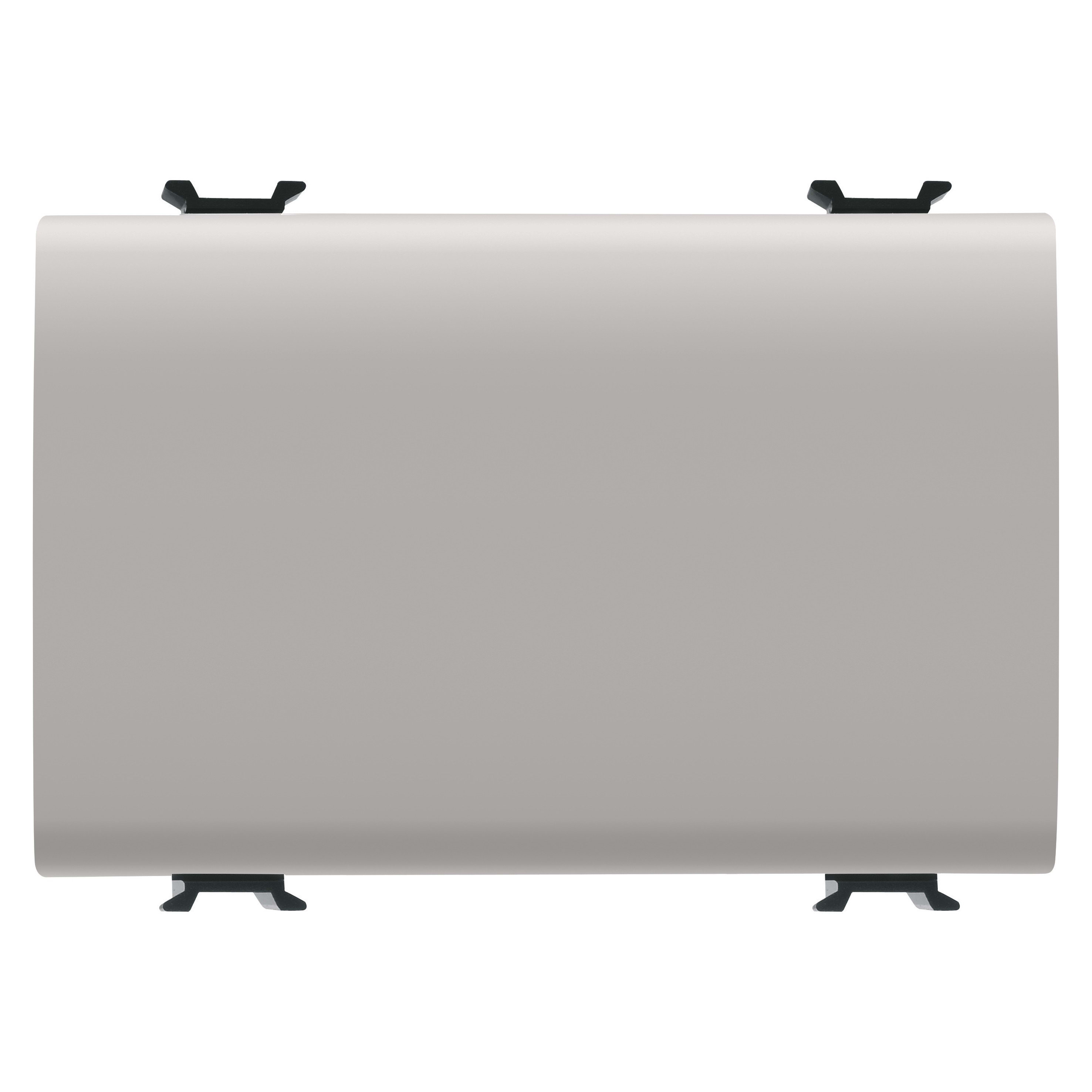 Gewiss - PUSH-BUTTON 1P 250V ac  16A - NEUTRAL BUTTON - 3 MOD - NATURAL BEIGE - CHORUS -