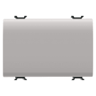 Gewiss - PUSH-BUTTON 1P 250V ac  16A - NEUTRAL BUTTON - 3 MOD - NATURAL BEIGE - CHORUS -
