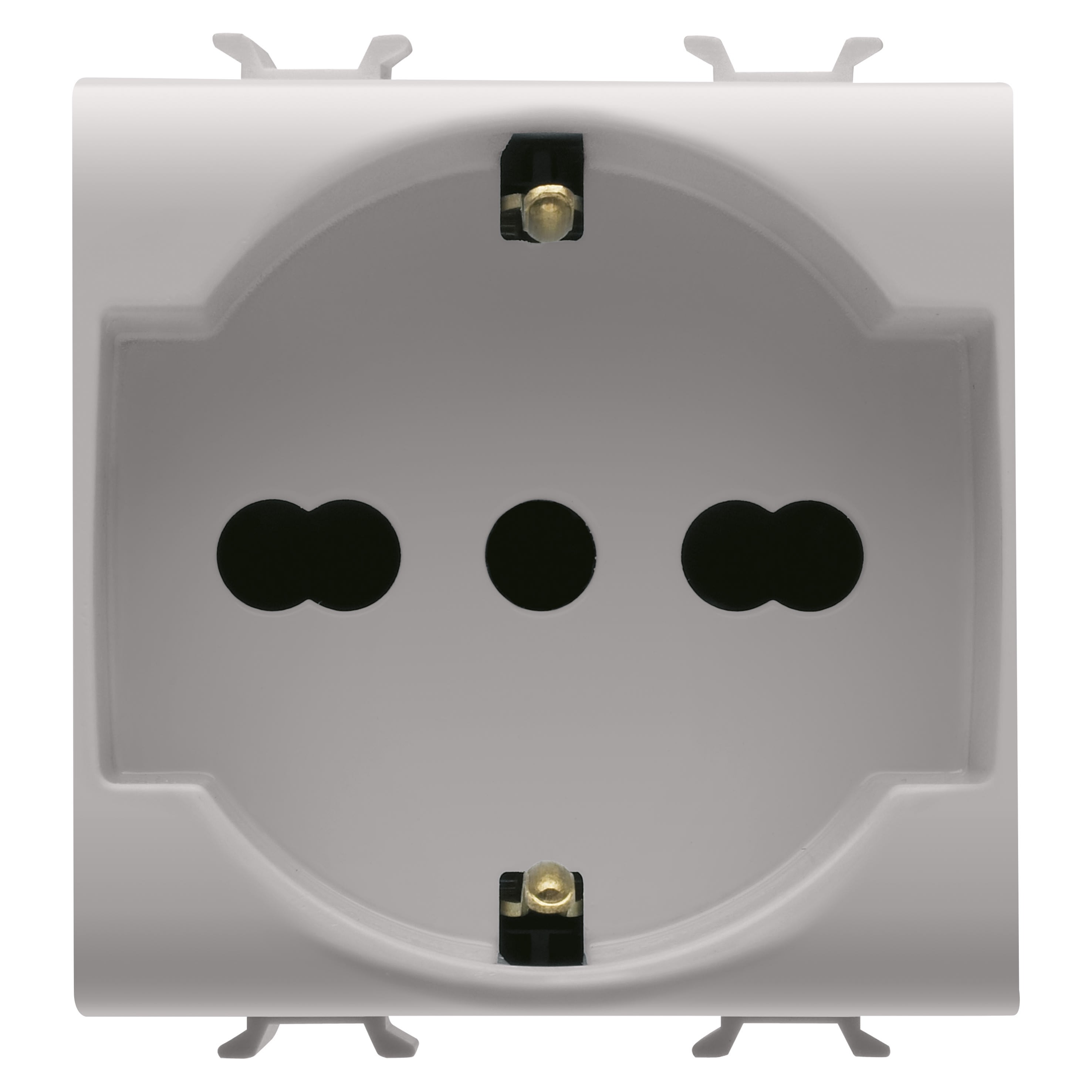 Gewiss - PRISE 2M 2P+T 16A P30-17 STD I/D BEIGE