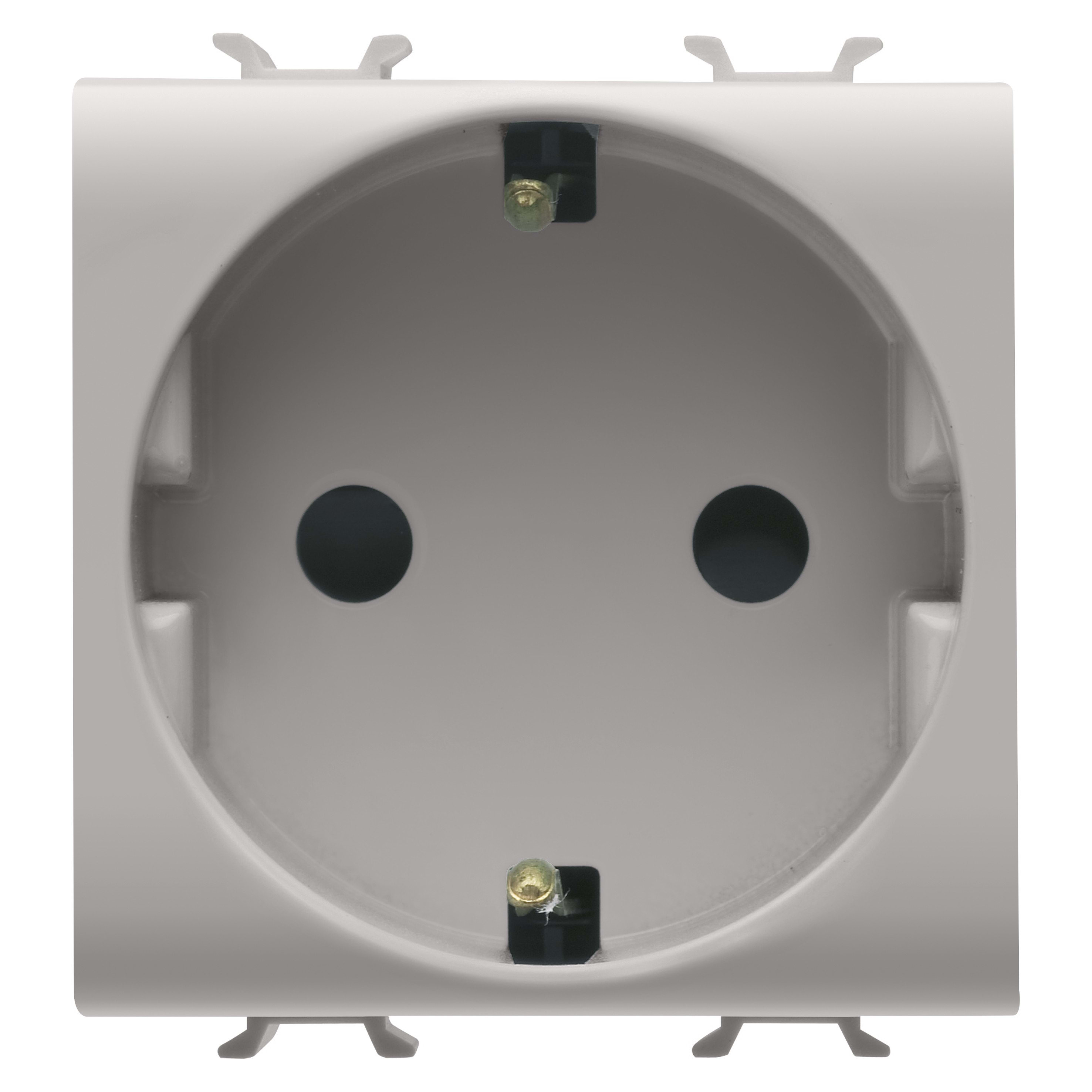 Gewiss - PRISE 2M 2 P+T 16A AUTO STD DL BEIGE - GW13241F