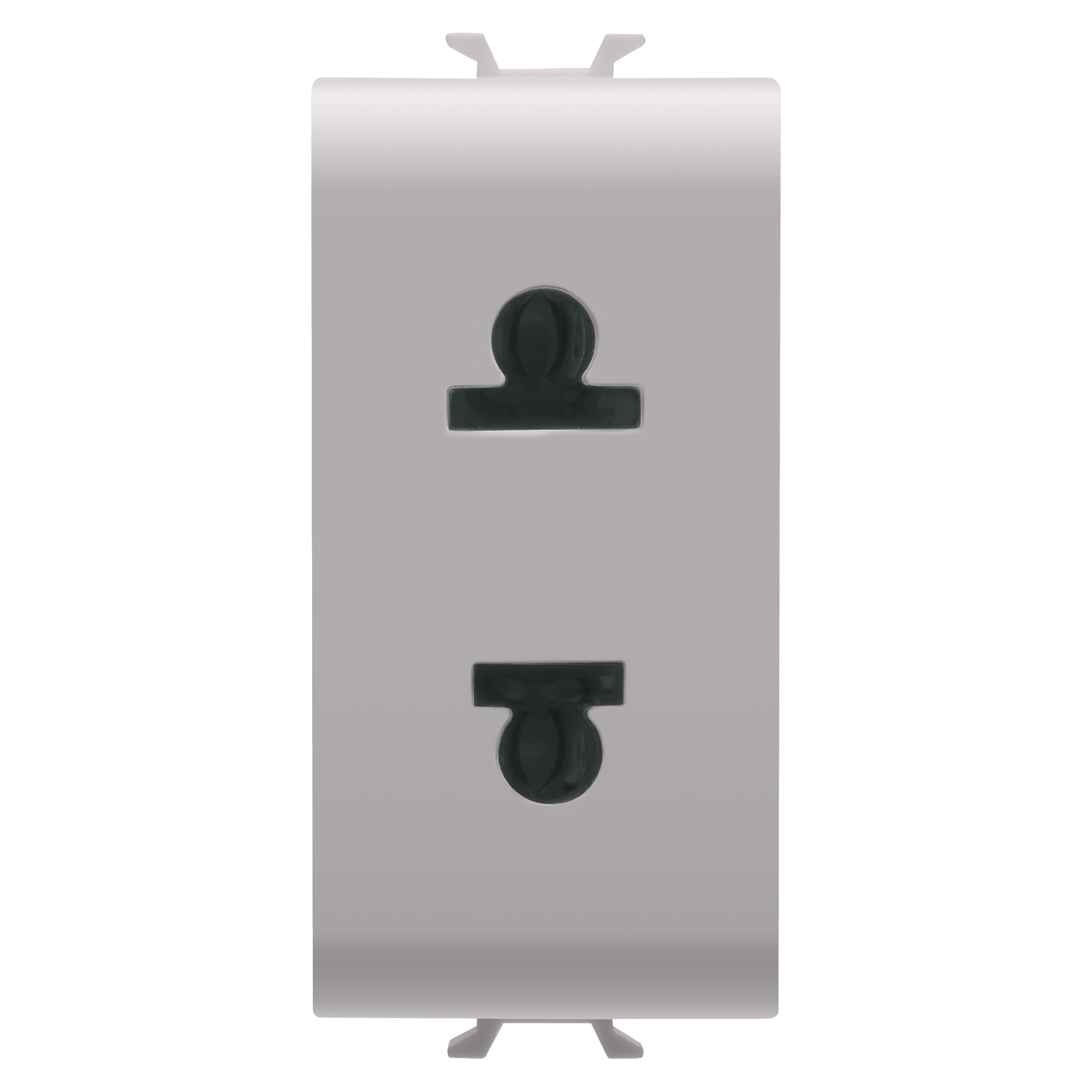 Gewiss - PRISE 1M 2 P+T 15A STD EURO-USA BEIGE
