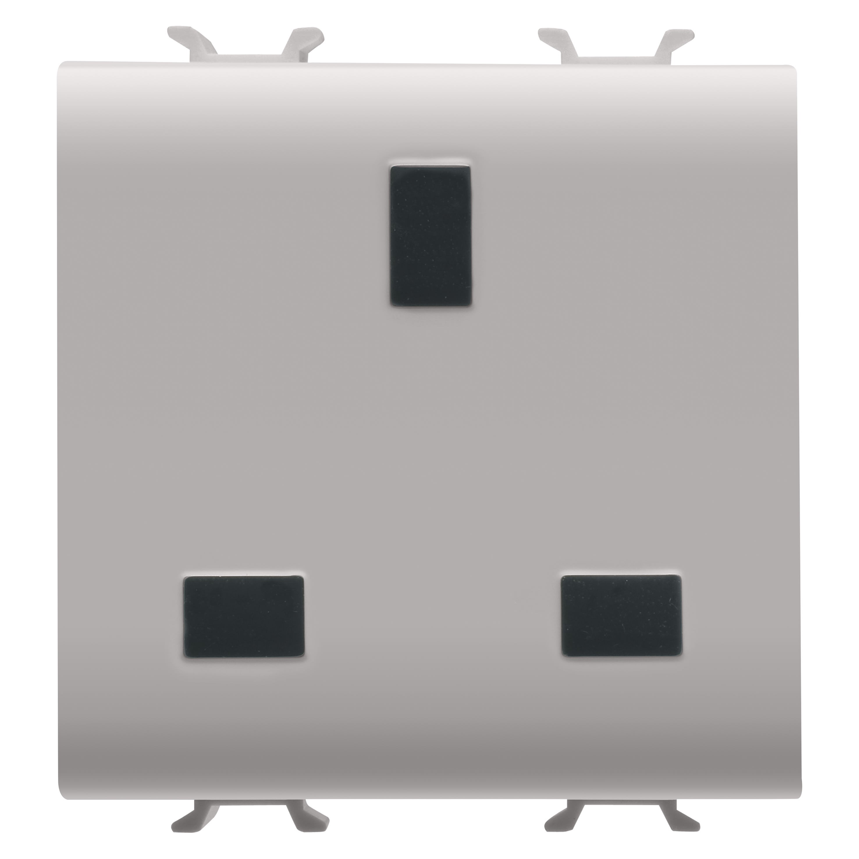 Gewiss - PRISE 2M 2 P+T 13A STD ANGLAIS BEIGE