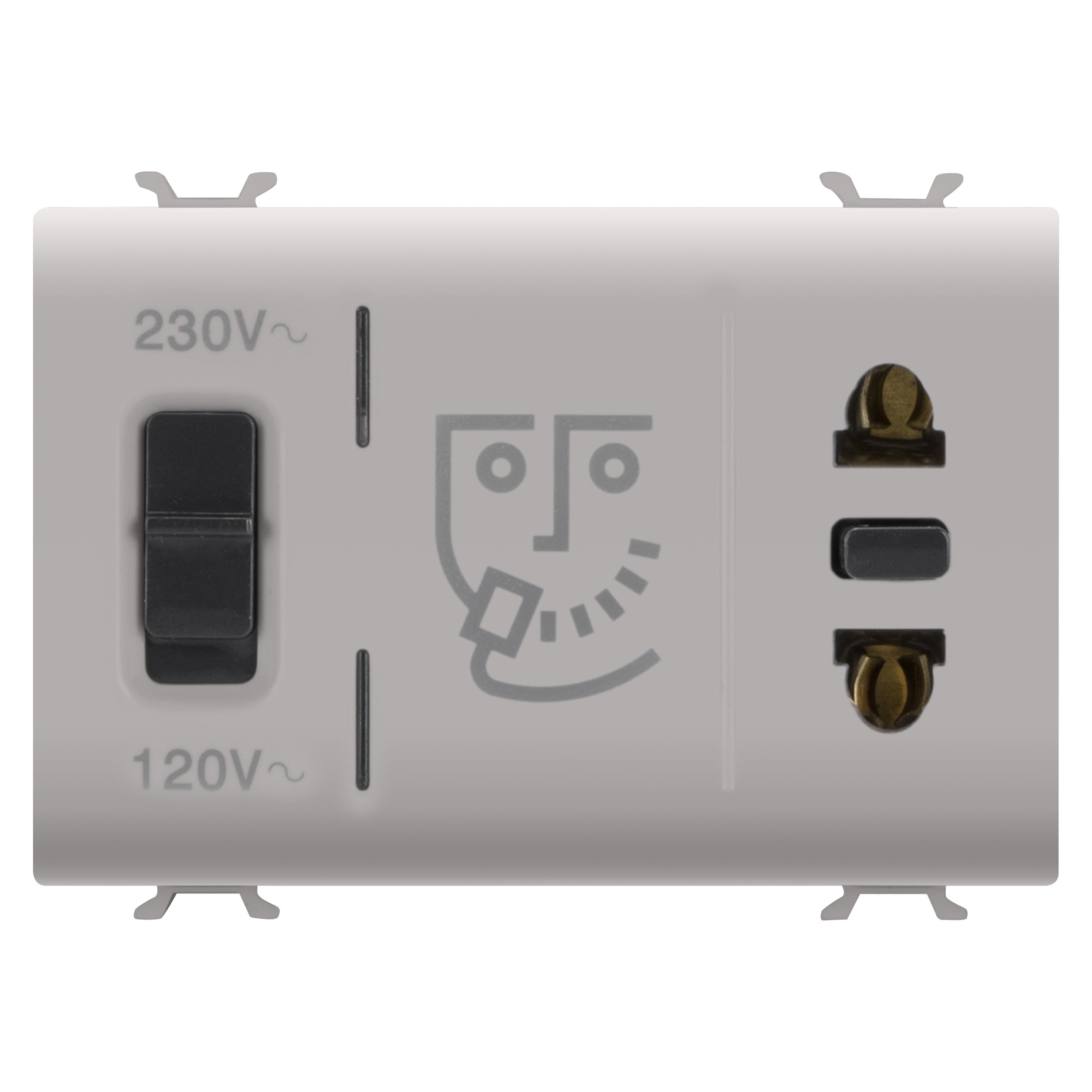 Gewiss - PRISE RASOIR EURO-USA 3M BEIGE