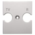 Gewiss - UNIVERSAL SUPPORT - COMBINED SOCKET OUTLET TV-R - NATURAL BEIGE - CHORUS - GW133