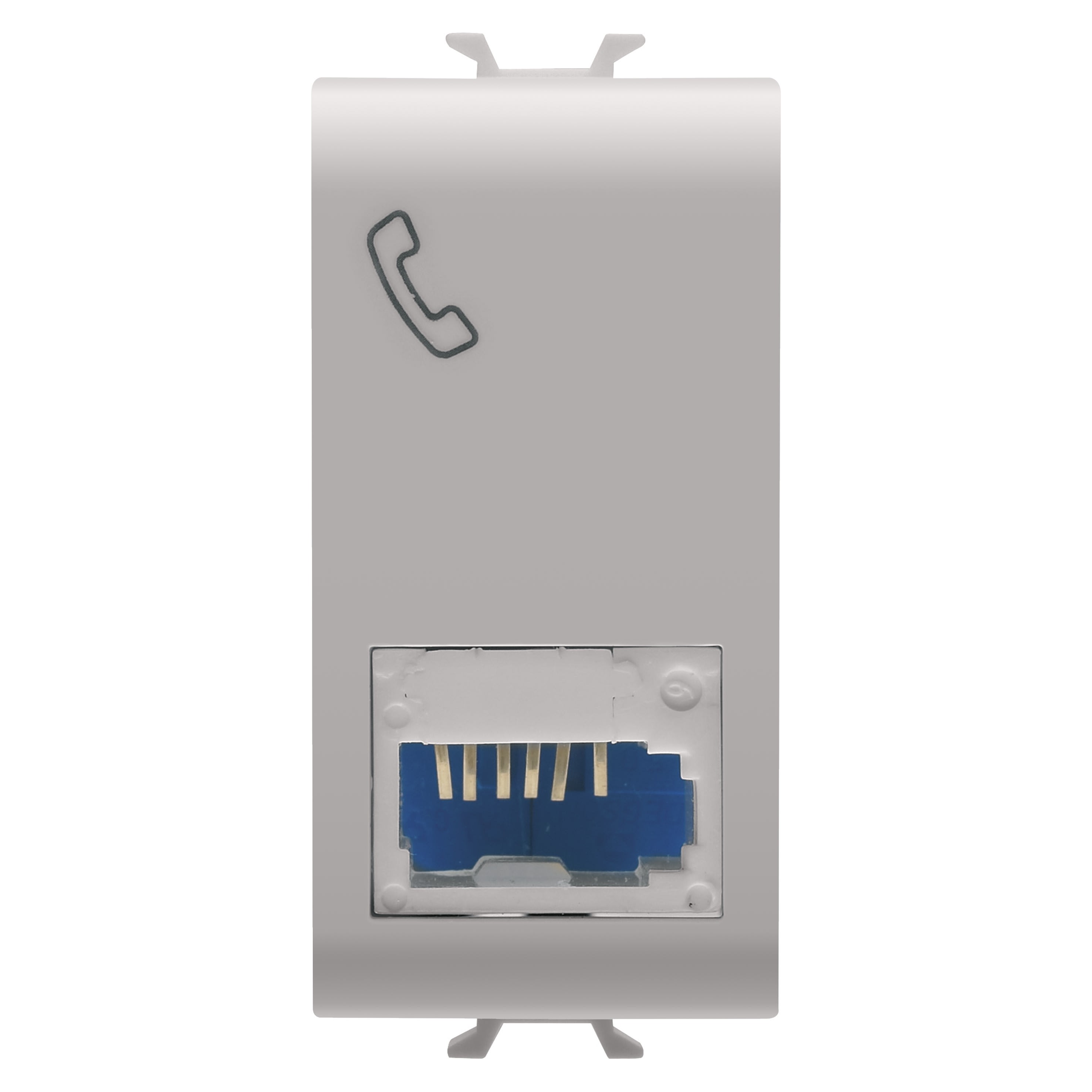 Gewiss - CONNECTEUR TELEPHON. STD ANGL. BEIGE