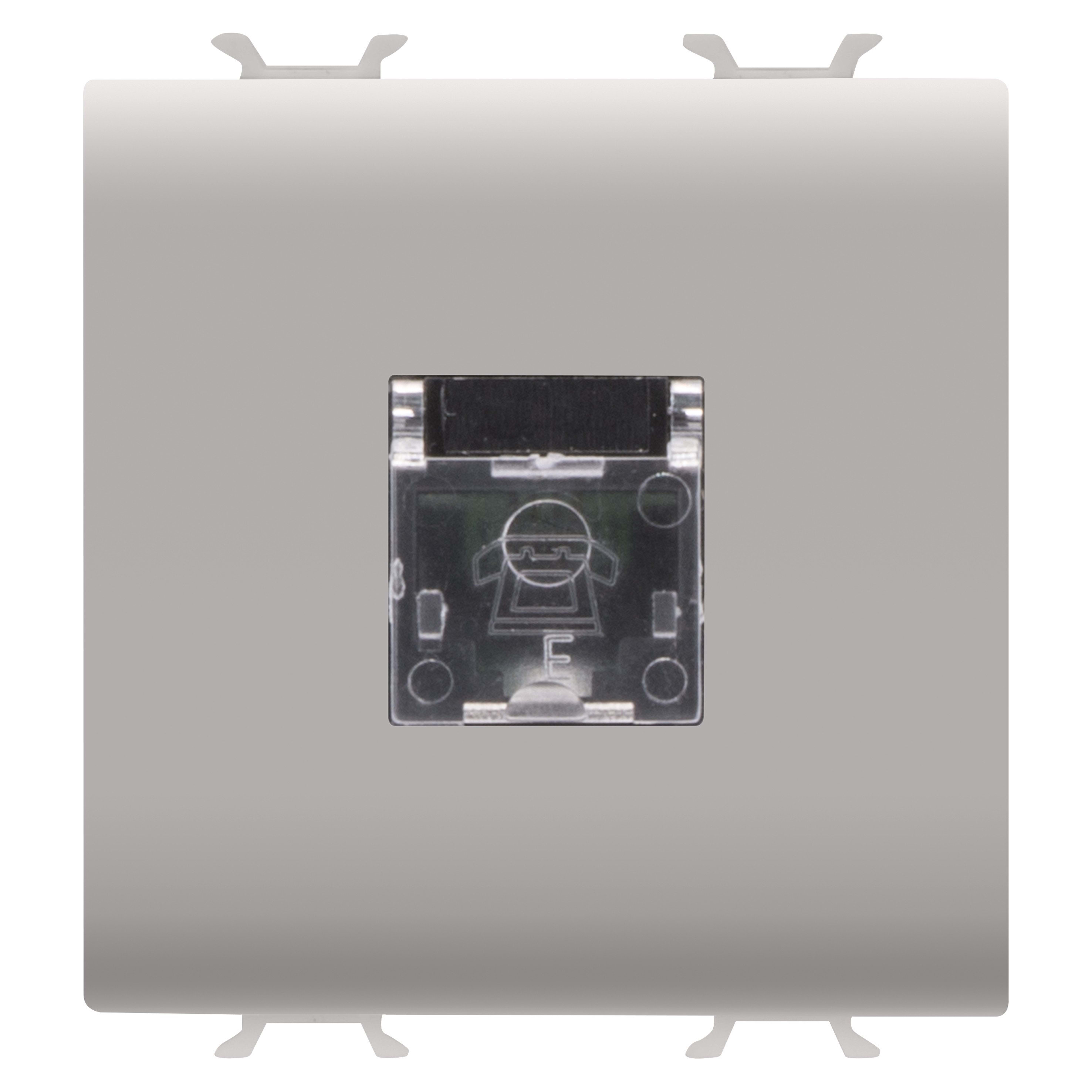 Gewiss - CONNECTEUR RJ11 2M BEIGE - GW13409 -