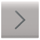 Gewiss - TOUCHE INTERCHANGEABLE 'FLECHE H' BEIGE