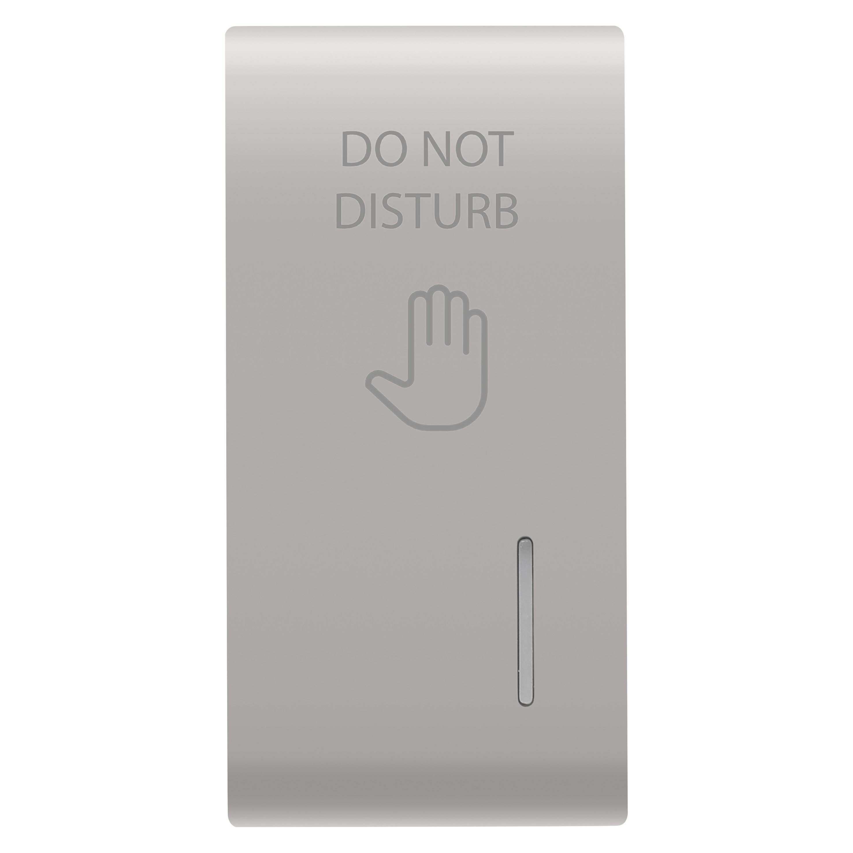 Gewiss - INTERCHANGEABLE BUTTON KEY - WITH DIFFUSER - DND - 1 MOD - NATURAL BEIGE - CHORU