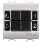 Gewiss - CLAVIER À ENCASTRER 4 CANAUX EIB BEIGE