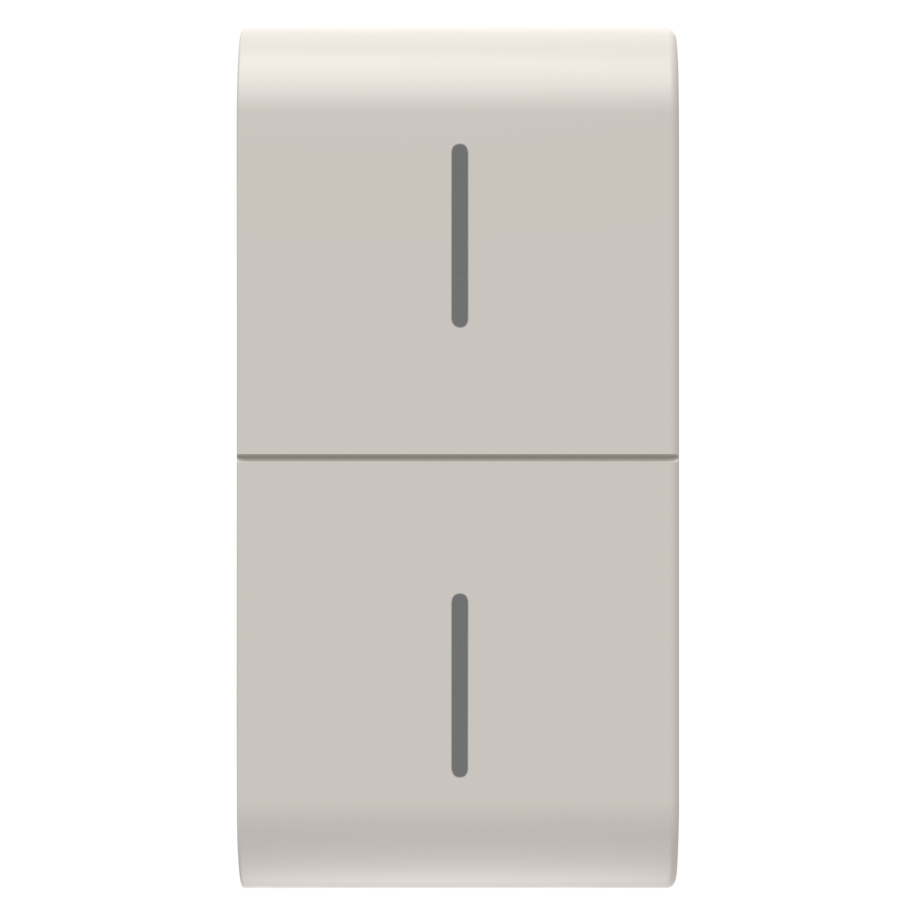 Gewiss - TOUCHE BOUTON-POU. CONN. ECO - 1P BEIGE
