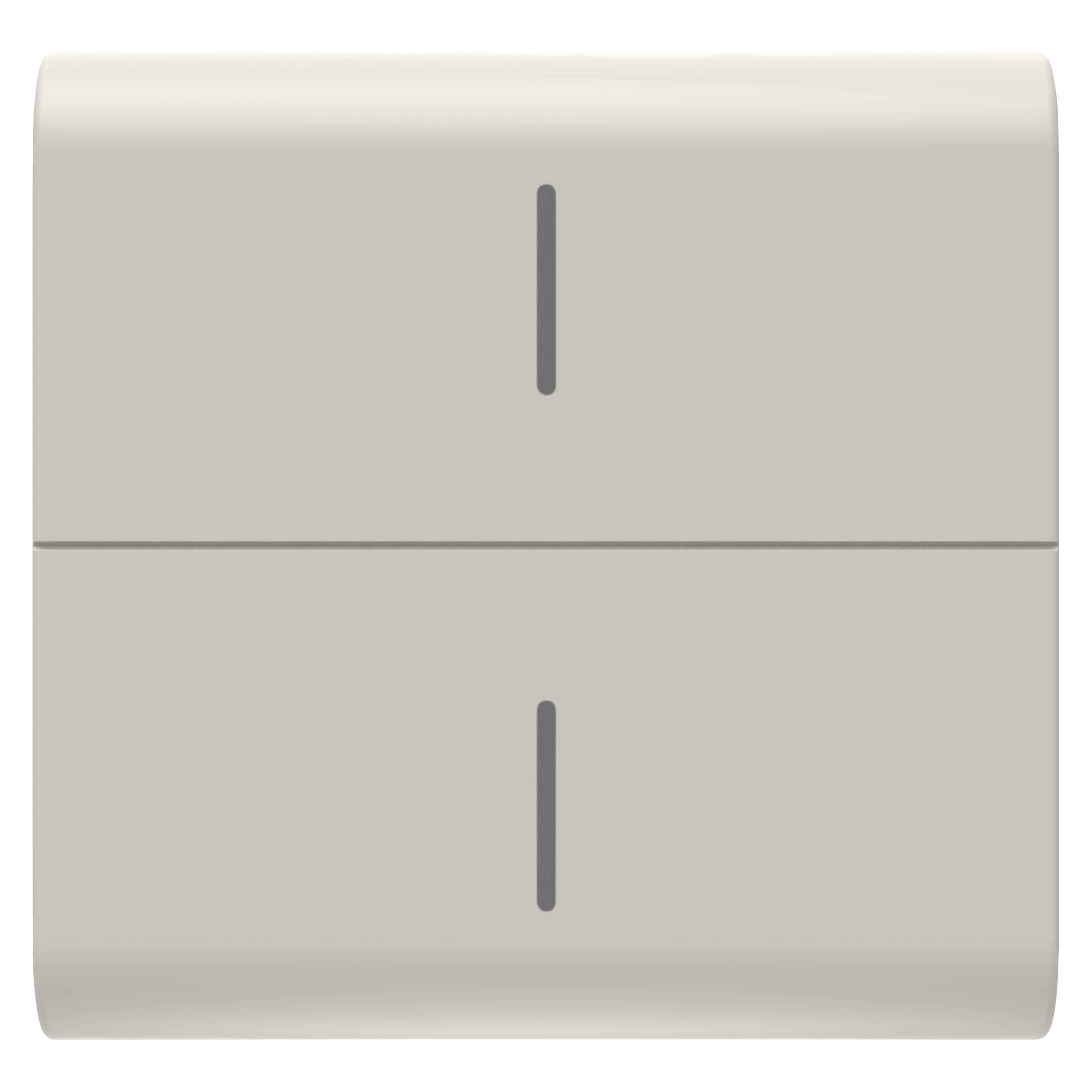 Gewiss - TOUCHE BOUTON-POU. CONN. ECO - 2P BEIG