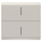 Gewiss - TOUCHE BOUTON-POU. CONN. ECO - 2P BEIG