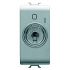 Gewiss - INTER. 1M 2P 10AX+CLÉ TITANE - GW14006 -