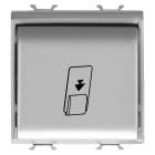 Gewiss - INTERRUPTEUR BADGE ELECTROMEC.2M TITANE - GW14039