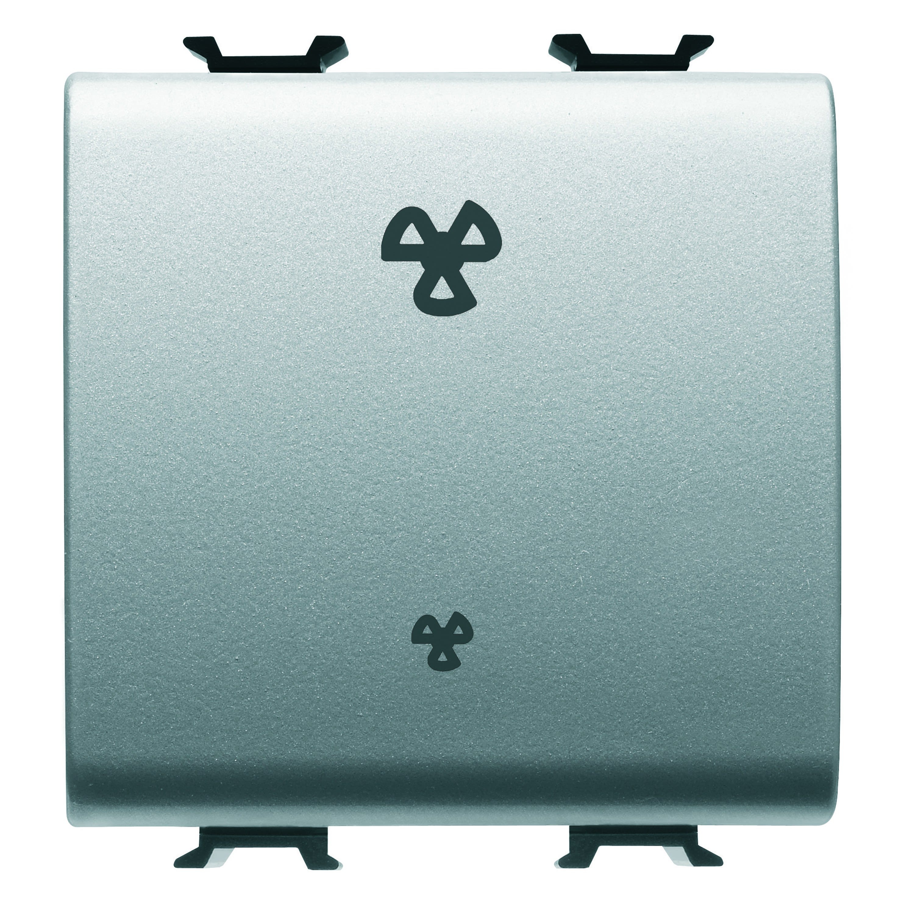 Gewiss - COMMANDE VMC 2 VIT. 2M 1P 16 AX TITANE - GW14074F