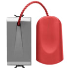 Gewiss - BOUTON-POUSSOIR UNIPOLAIRE 250Vca 16A - À TIRETTE - 1 MODULE - TITANE - CHORUS