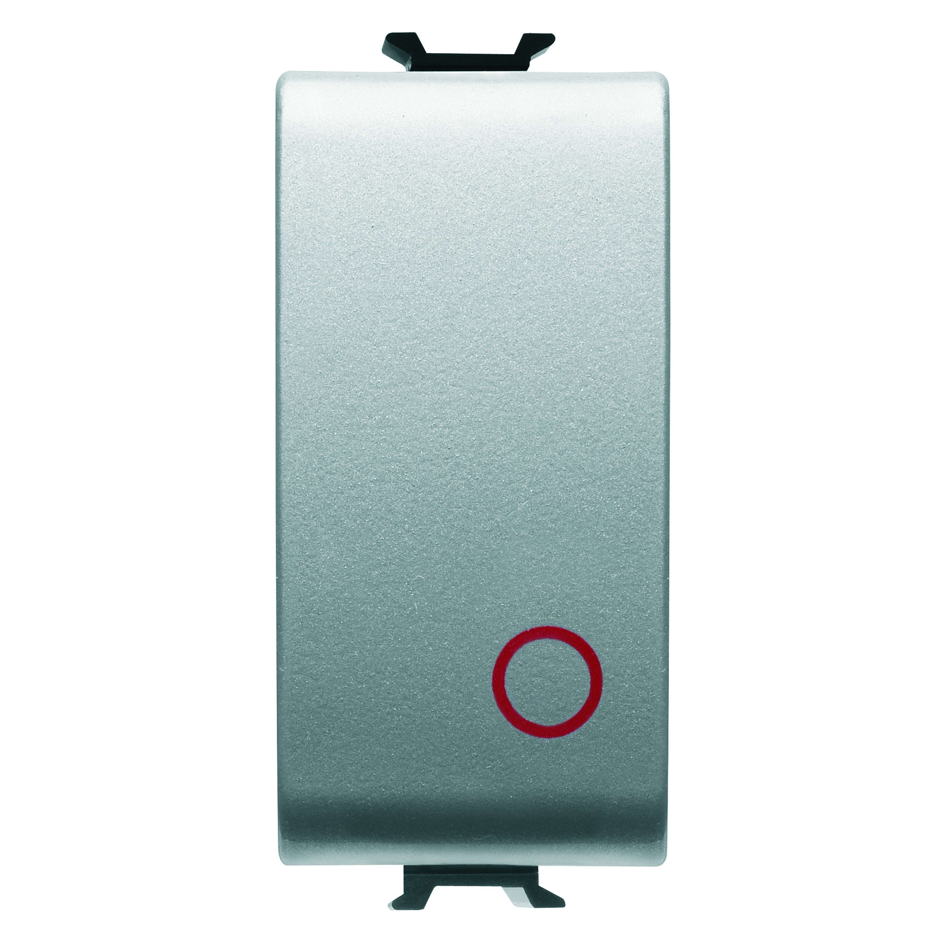 Gewiss - B-P 1M 1P NF 16A TITANE - GW14137 -