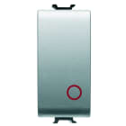 Gewiss - B-P 1M 1P NF 16A TITANE - GW14137 -