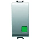 Gewiss - B-P 1M 1P NO+NF 16A MARCHE TITANE