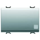 Gewiss - B-P 3M 1P NO 16A LUM. SIGN. TITANE - GW14183