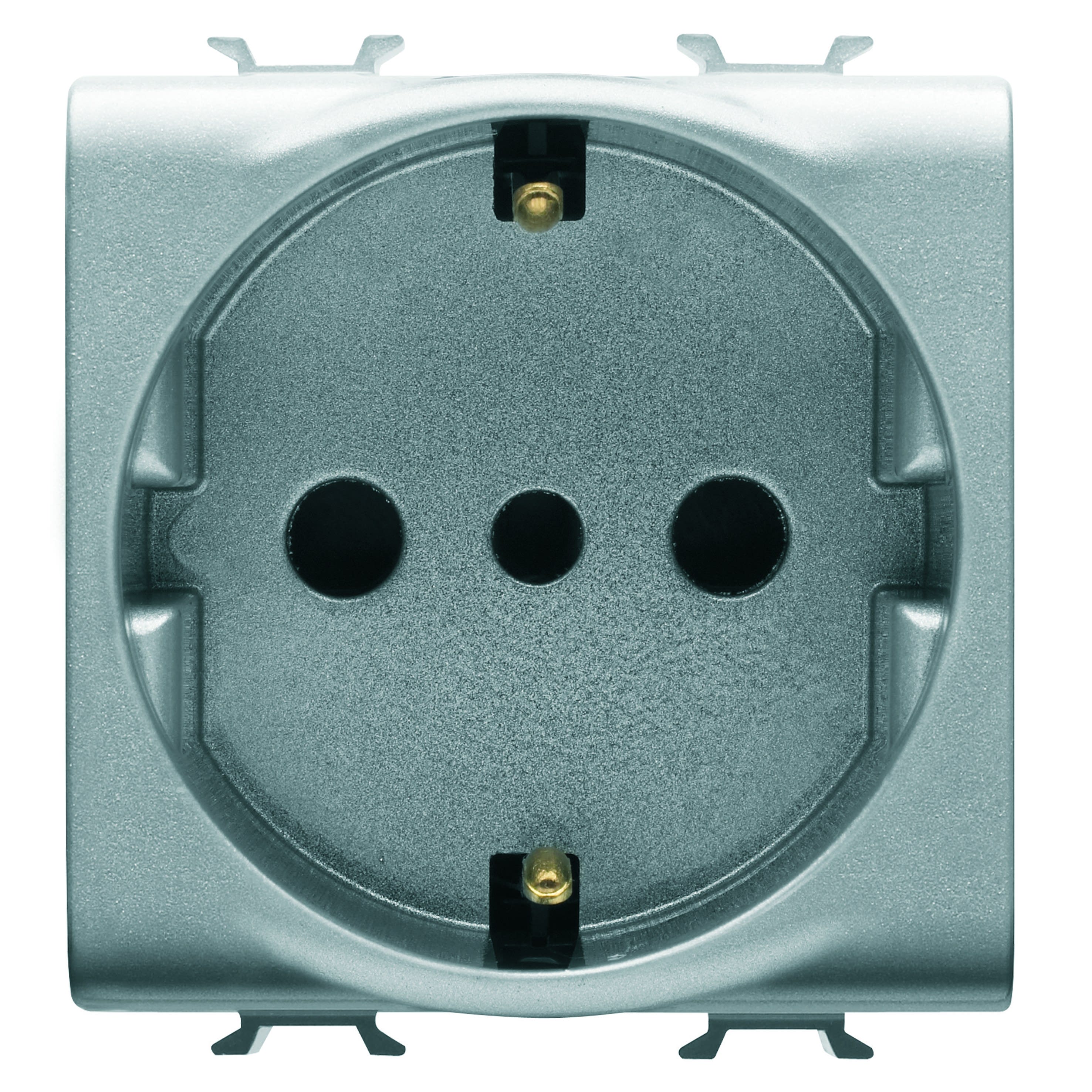 Gewiss - PRISE 2M 2P+T 16A P30 STD I/D TITANE