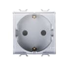 Gewiss - PRESA 2M 2P+T 16A ST.TED. CON COPERCHIO
