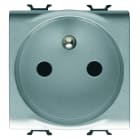 Gewiss - PRISE 2M 2 P+T 16A STD FR TITANE