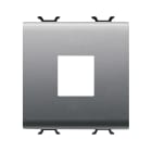 Gewiss - SUPPORT CONNECTEUR RJ45 2M TITANE