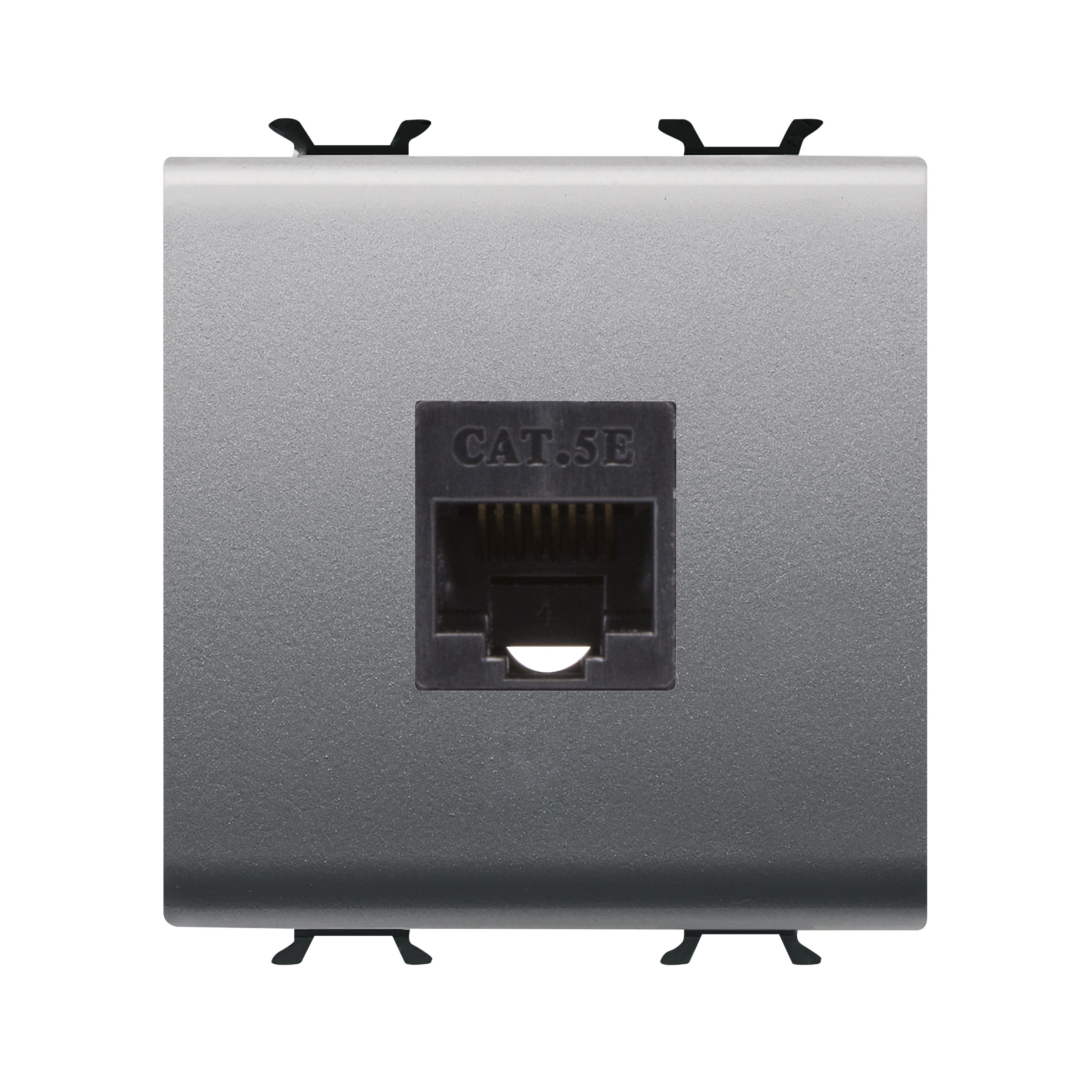 Gewiss - CONNECTEUR RJ45 2M CAT.5E UTP TITANE