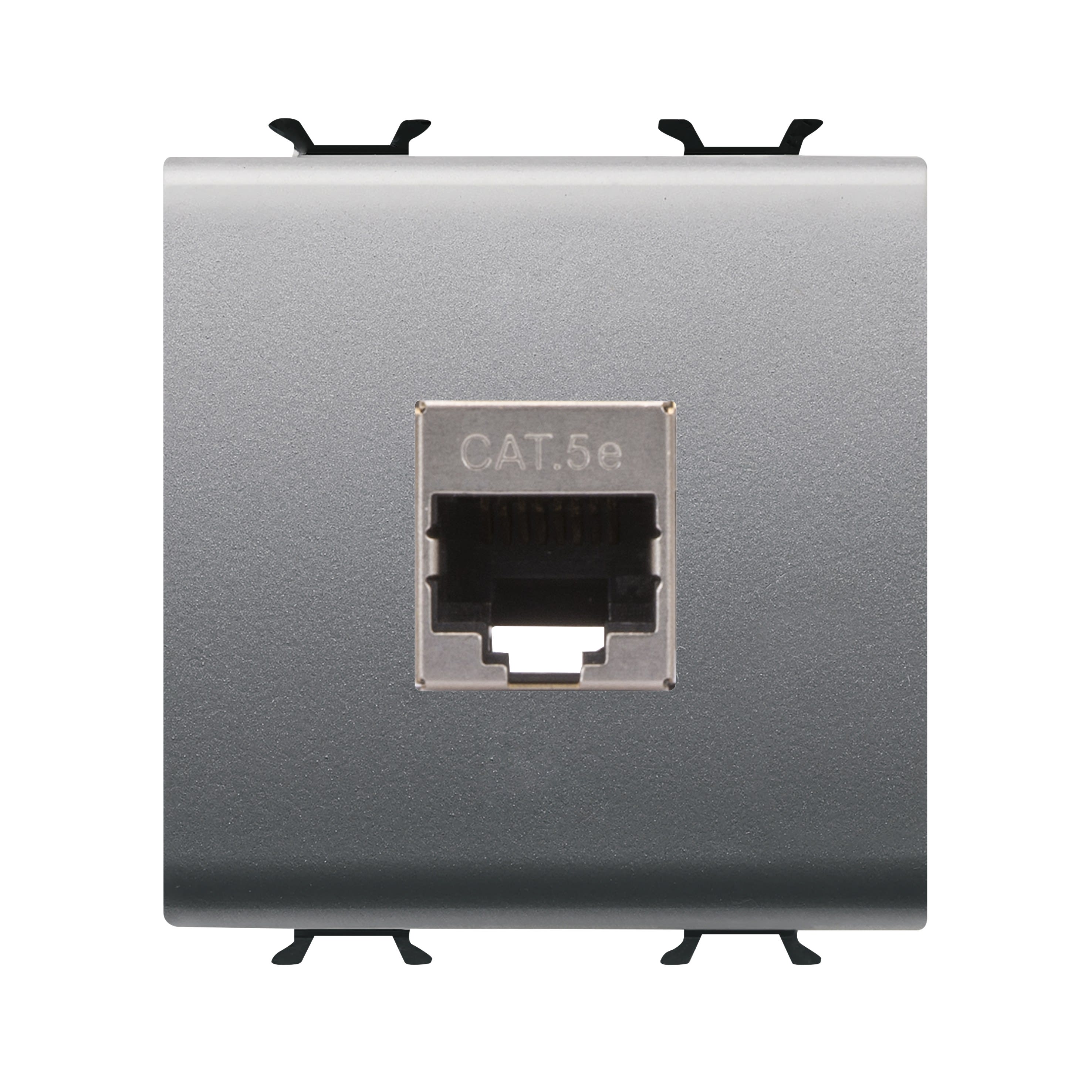 Gewiss - CONNECTEUR RJ45 2M CAT.5E FTP TITANE - GW14436