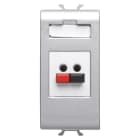 Gewiss - CONNECTEUR DIFFUSION SONORE TITANE - GW14458