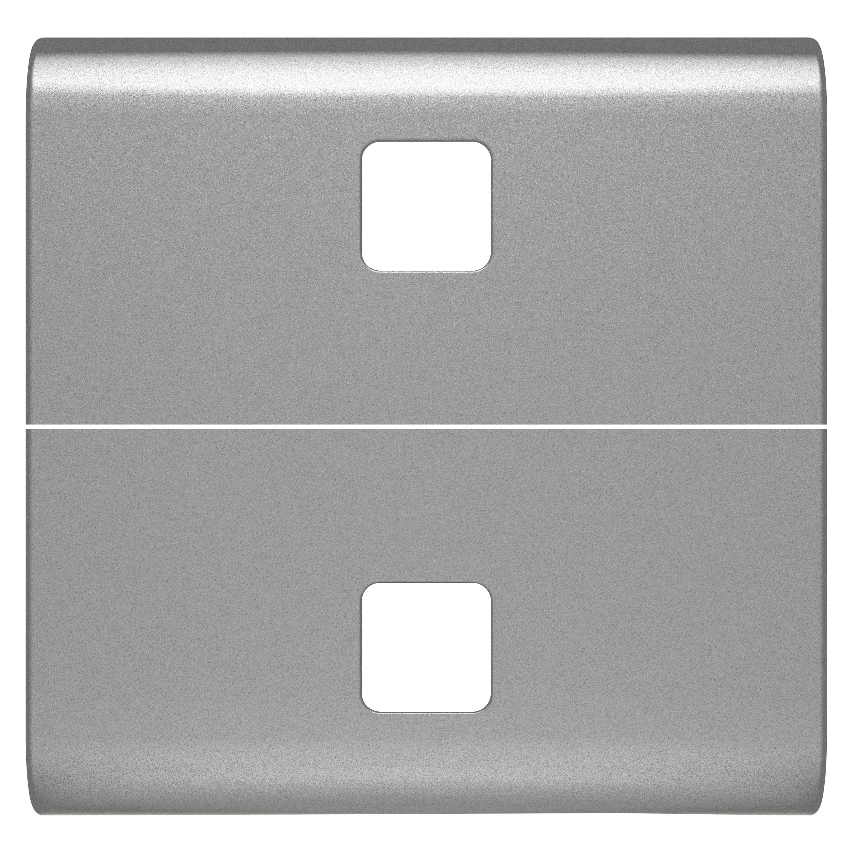 Gewiss - TOUCHE INTER. AXIAL 2 LENT. 2P TITANE