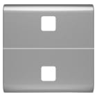 Gewiss - TOUCHE INTER. AXIAL 2 LENT. 2P TITANE