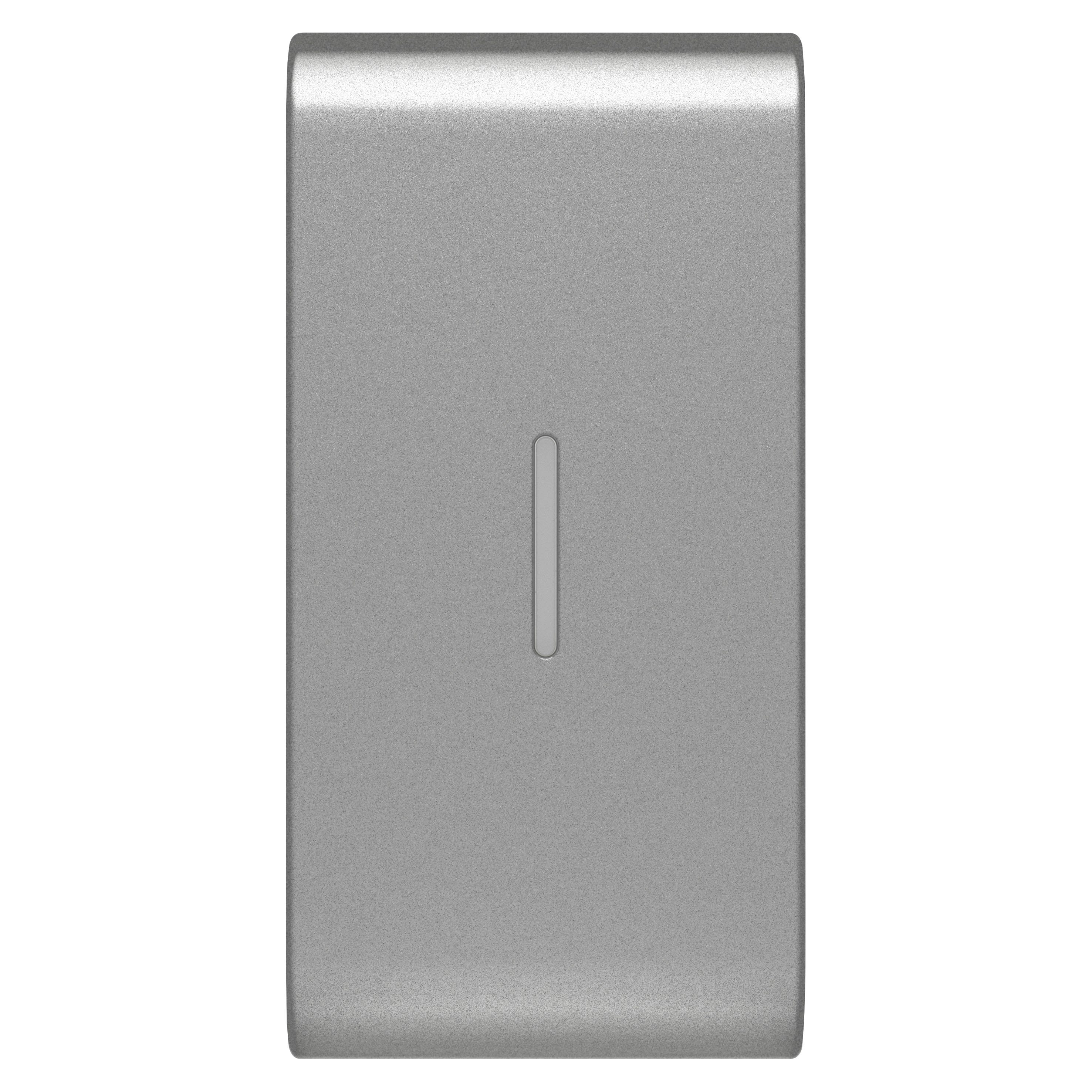 Gewiss - TOUCHE INTER. AXIAL DIFFUSEUR 1P TITANE