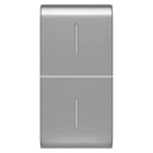 Gewiss - TOUCHE INTER. AXIAL 2 DIFF. 1P TITANE