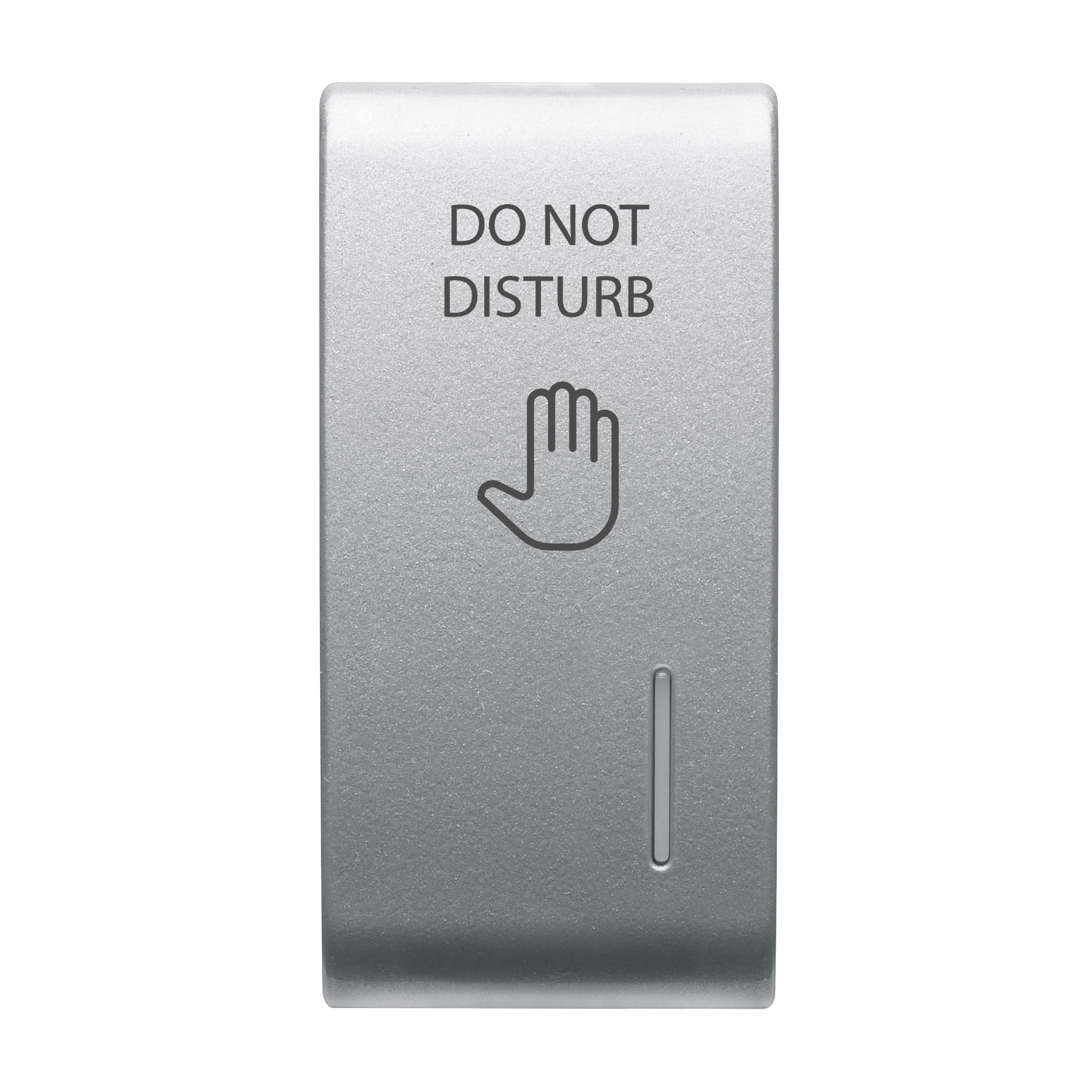 Gewiss - TOUCHE INTERCHANGEABLE 'DND' 1M TITANE