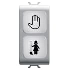 Gewiss - VOYANT DOUBLE 'DND+MUR' 1M TITANE - GW14736